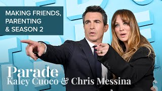 Kaley Cuoco and Chris Messina Talk Based on a True Story Season 2